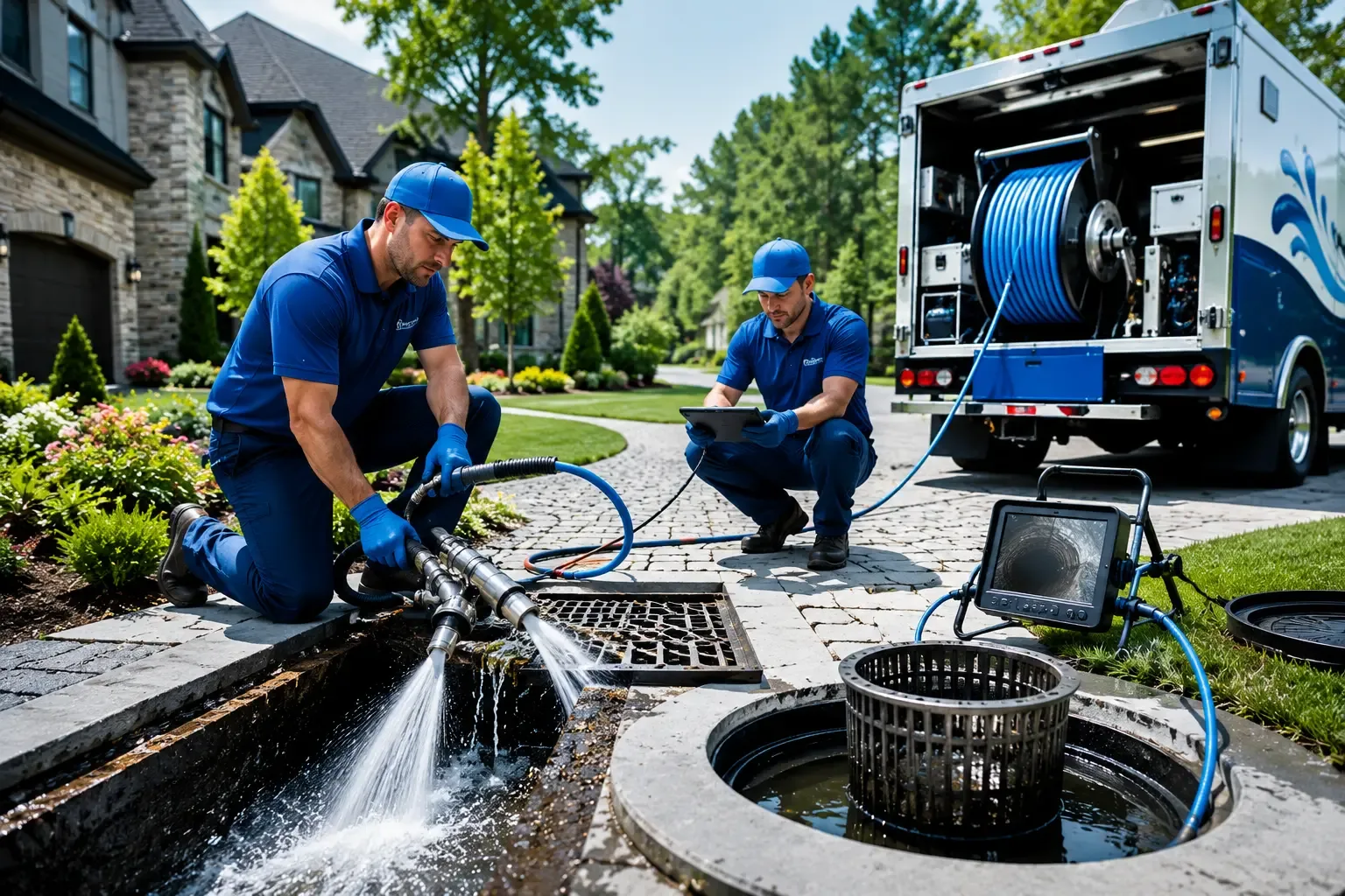 Local outdoor drain cleaning professionals in Midnight, MS