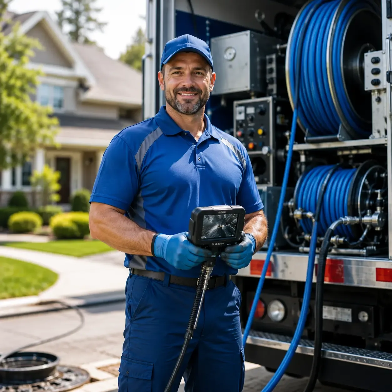 Local outdoor drain cleaning specialists in Midnight, MS